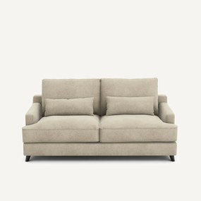 Slaapbank in linnen fluweel, ALWINE