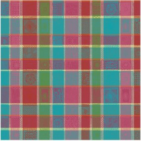 Katoenen tafellaken Mille Wax Cocktail met jacquardweefsel