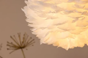 Jörn Hanglamp - Sky - 35 cm - Wit - Veren - Jörn