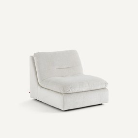 Modulaire fauteuil in linnen fluweel, GIULIANO