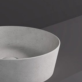 Rak Skin ronde waskom 42cm wit beton