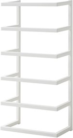 Tiger Carré handdoekrek 5 etages 24x12x48cm wit