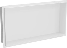 Mexen X-Wall-NR inbouwplank zonder flens 60 x 30 cm, wit - 1921603010