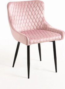 Set van 4 Sanda Fluwelen Stoelen