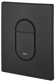 GROHE Arena Cosmopolitan Bedieningsplaat - 19.7x15.6cm - dualflush - phantom black 38844KF0