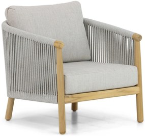 Tuinstoel Aluminium/rope Grijs-antraciet Lifestyle Garden Furniture Bloom