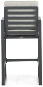 Barstoel Aluminium Grijs-antraciet Lifestyle Garden Furniture Nuno