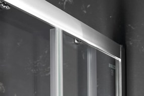 Gelco Sigma douchecabine 110x90cm met helderglas chroom