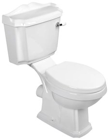 Aqualine Antik duoblok toilet keramiek wit