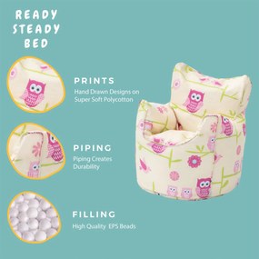 Ready Steady Bed Kinderstoel - Owls