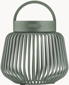 Draagbare outdoor LED-tafellamp Lito, H 12 cm