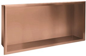 bathroom shelf 30x60 brush copper