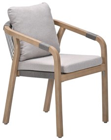 Garden Impressions Alora lounge dining stoel - grey sand