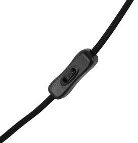 Moderne tafellamp staal zonder kap - Simplo