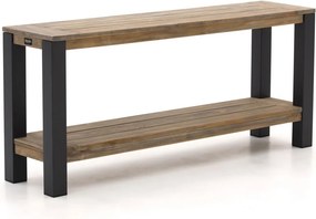 Sidetables (wandtafel) ROUGH | Rechthoekig | Tuintafel Teakhout | 170x42cm | Kees Smit Tuinmeubelen