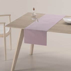 Dekoria Rechthoekige tafelloper, roze, 40 x 130 cm