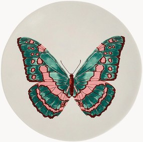 Handgemaakt dessertbord Butterfly Manor