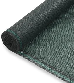 vidaXL Tennisscherm 1,8x100 m HDPE groen