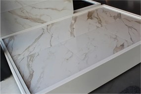 Gepolijste Vloertegel 60x60 Cm Marmerlook Nevada Gold NR112