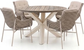 + 15% kassakorting | Diningset Manifesto | 4 personen | Tuinset teakhout | 5-delig | Kees Smit Tuinmeubelen
