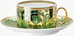 Porseleinen theekopje Medusa Garland met schoteltje