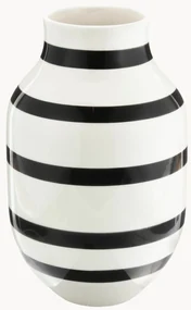 Grote handgemaakte keramische vaas Omaggio, H 31 cm