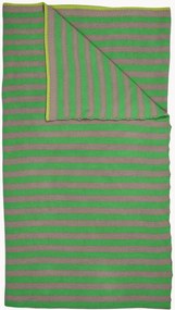 Katoenen plaid Bonsoir Stripe