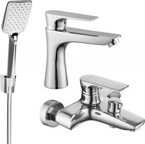 Mexen Axel R62 badset, chroom - 73803R62-00