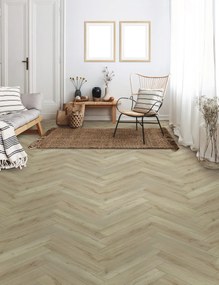KS Vinyl tegelvloer puur eiken 22.8x122cm