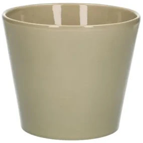 Bloempot, aardewerk, zachtgroen,Ø 15,5 cm