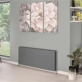 Eastbrook Type 22 paneel radiator 140x60cm 2676W antraciet