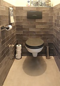 Wandtegel 7,5x30 Cm Cifre Omnia Anthracite Glans RBT156