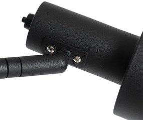 Moderne vloerlamp zwart 2-lichts - Stijn