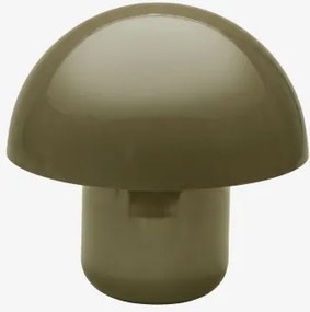 Zyora Tafellamp ↑30 Cm Van Ijzer Groen – Intens Olijf - Sklum