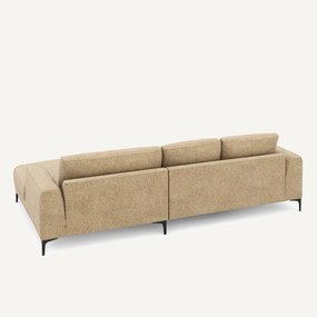 XL hoekbank rechts van stevig katoen, MARSILE