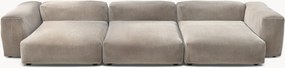 Modulaire bank Vetsak (4-zits) van corduroy