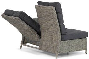 Hoek loungeset 6 personen Wicker Taupe  Garden Collections Chicago