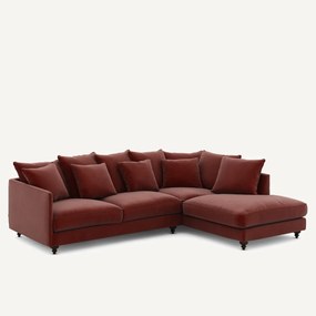 Fluwelen hoekslaapbank, Lazare