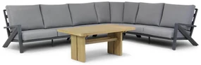 Dining Loungeset 6 personen Aluminium Grijs Santika Furniture Santika Cinta