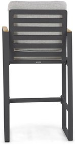 Barstoel Aluminium Grijs-antraciet Lifestyle Garden Furniture Faro