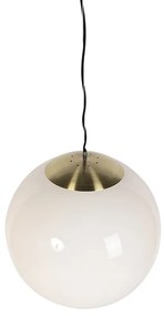 Scandinavische hanglamp opaal glas 50 cm - Ball 50