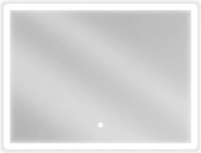 Mexen Navia verlicht badkamer spiegel 80 x 60 cm, LED 6000K, anti-condens - 9803-080-060-611-00