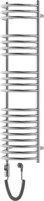 Mexen Eros elektrische radiator 1200 x 318 mm, 300 W, chroom - W112-1200-318-2300-01