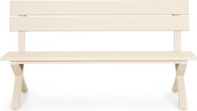 Tuinbank  aluminium 160 cm Aluminium Taupe-naturel-bruin  Presto Crosano