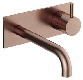 Hotbath Cobber Afbouwdeel - voor wastafelkraan - 18cm uitloop - Geborsteld Koper PVD CB106EXT18BCP