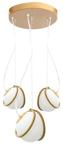 Hanglamp APP1090-3 CP Goud