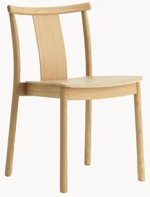 Houten stoel Merkur van eikenhout