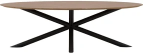 Goossens Excellent Eettafel Gs-1302, Ovaal 240 x 130 cm