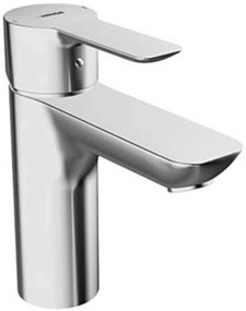 Hansa Ligna wastafelkraan met waste met flexible slang 3/8 inch Chroom