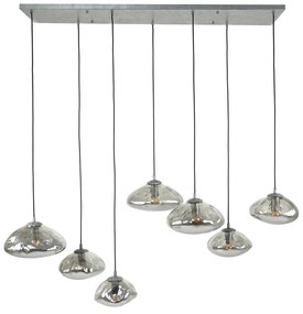 Hanglamp Glas Met Metaal